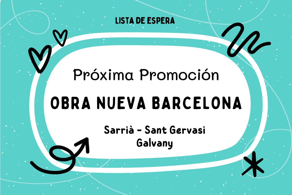 Obra Nueva Barcelona Sarria Sant Gervasi Galvany